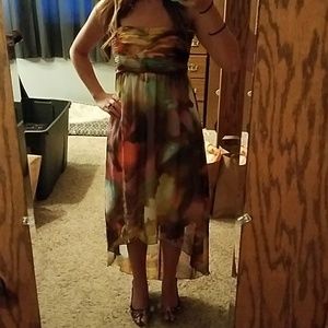Maurices High-low Strapless Dress